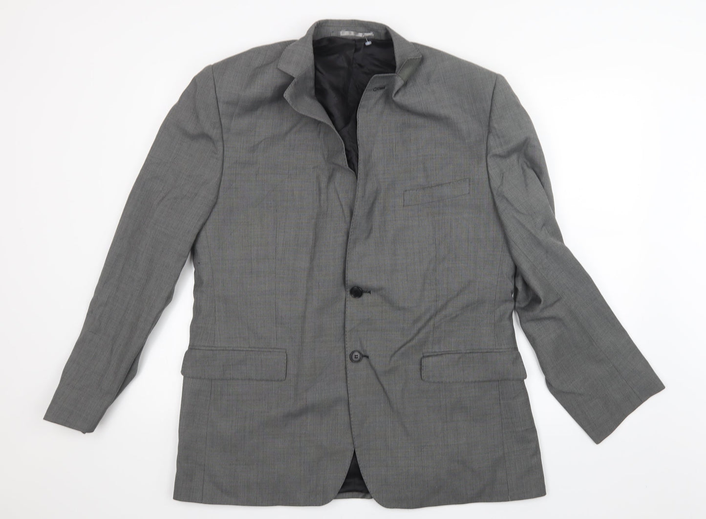 Racing Green Mens Grey   Jacket Suit Jacket Size 38