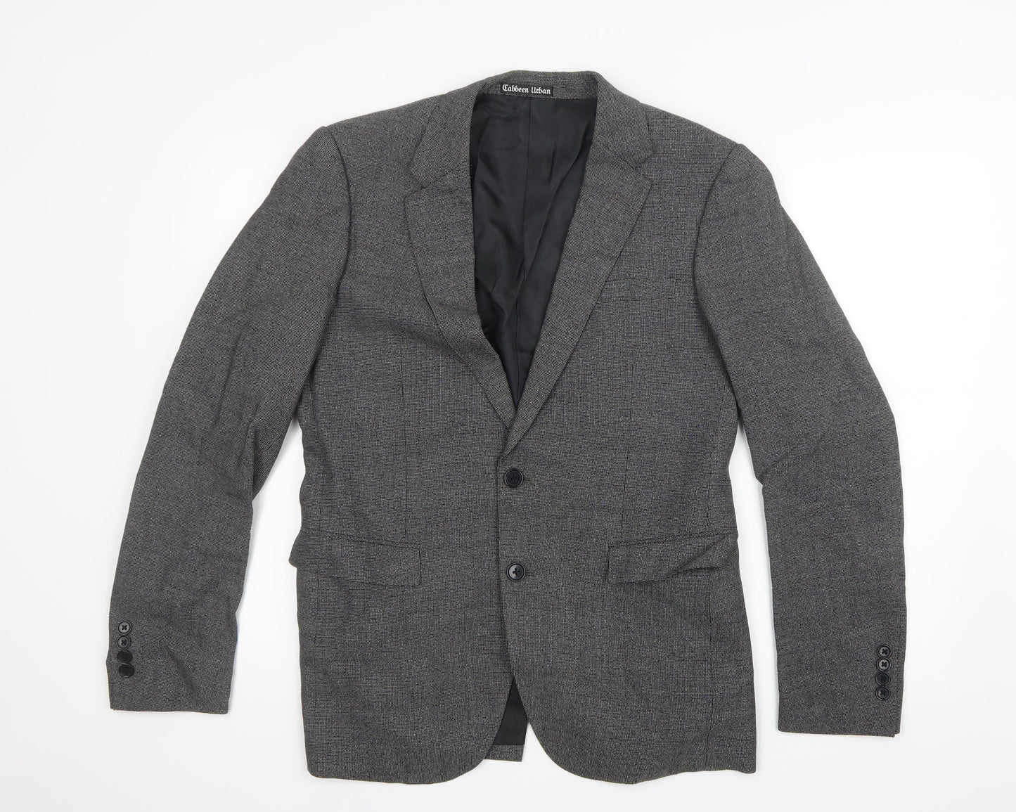 Cabbeen Urban Mens Grey   Jacket Suit Jacket Size 36