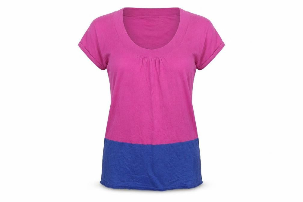 Edina Ronay Womens Pink   Basic T-Shirt Size S
