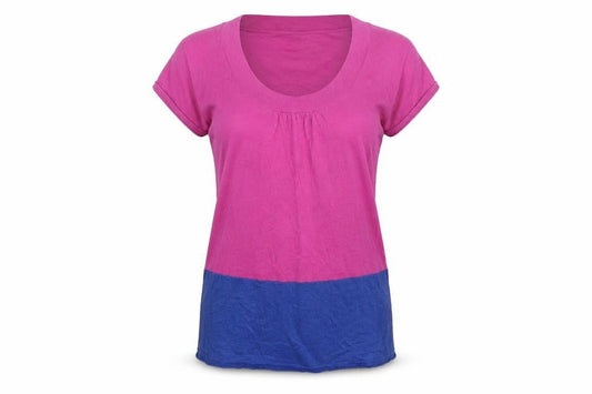 Edina Ronay Womens Pink   Basic T-Shirt Size S