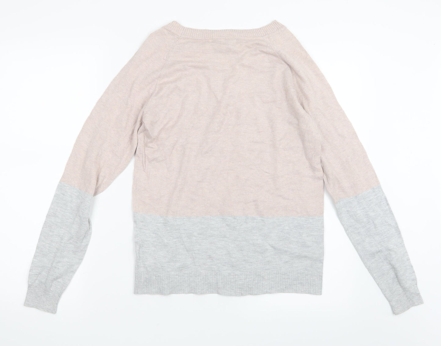 NEXT Womens Grey  Knit Pullover Jumper Size 12