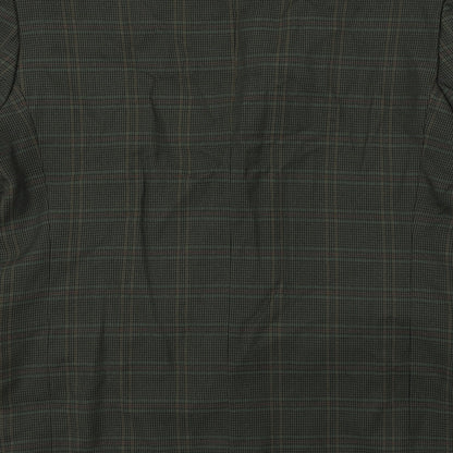 Preloved Berkertex  Mens Green Check  Jacket Blazer Size 38 - Label
