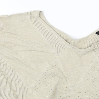 Linea  Womens Beige   Pullover Jumper Size M