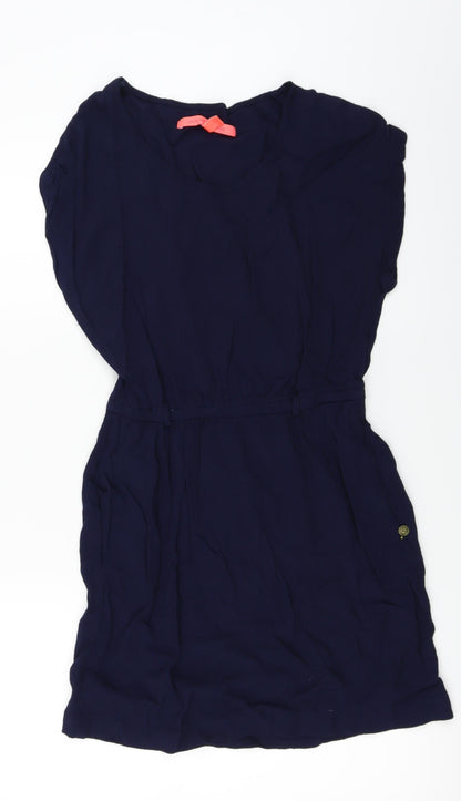 Preloved Mango  Womens Blue   A-Line  Size M - Front