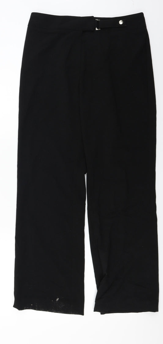 Marks and Spencer  Womens Black   Trousers  Size 12 L26 in
