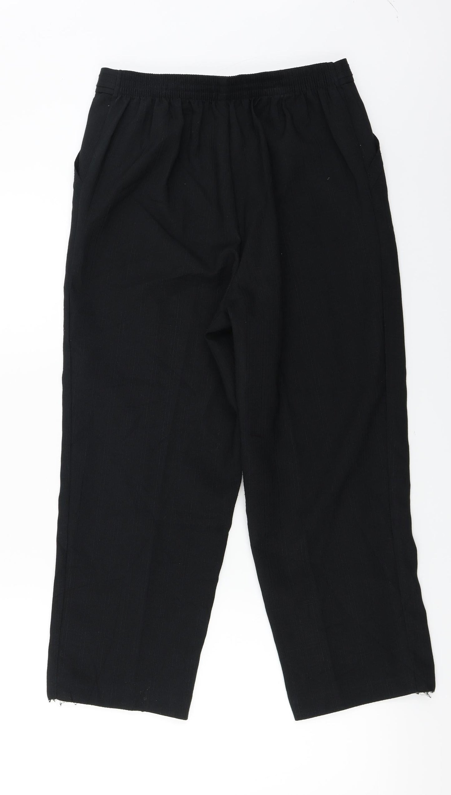 Marks and Spencer  Womens Black   Trousers  Size 10 L22 in