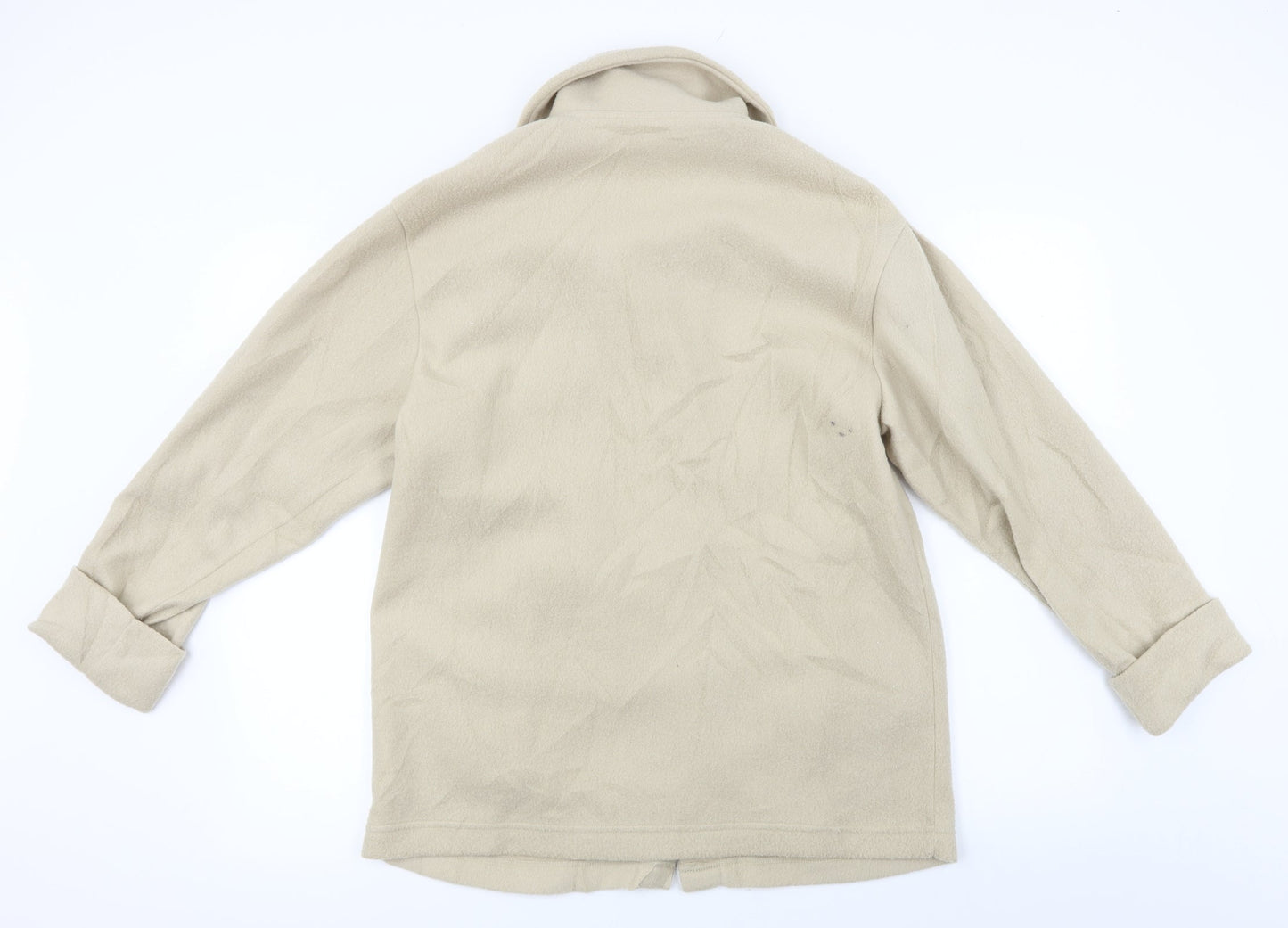 Preworn  Womens Beige   Jacket Coat Size S
