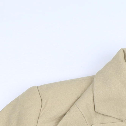 Preworn Womens Beige   Jacket Blazer Size 20