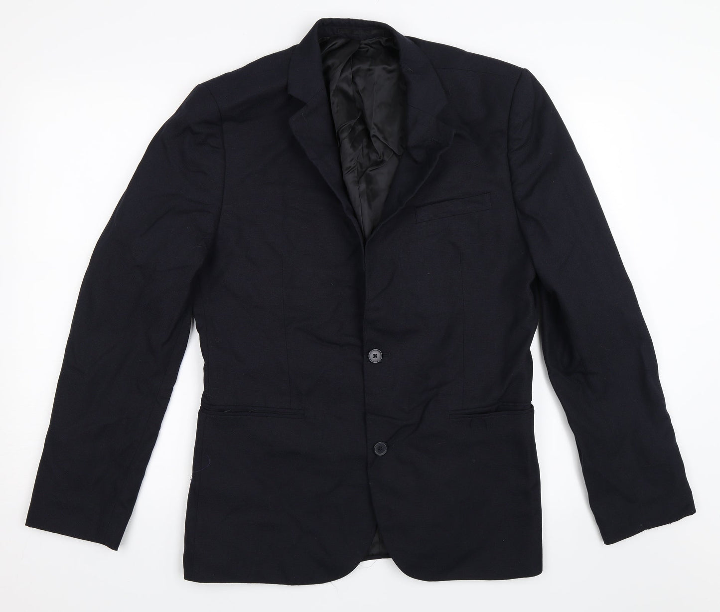 Topman Mens Blue   Jacket Blazer Size 40
