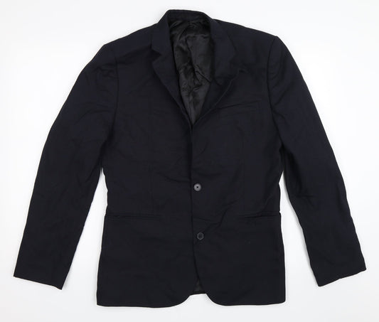 Topman Mens Blue   Jacket Blazer Size 40