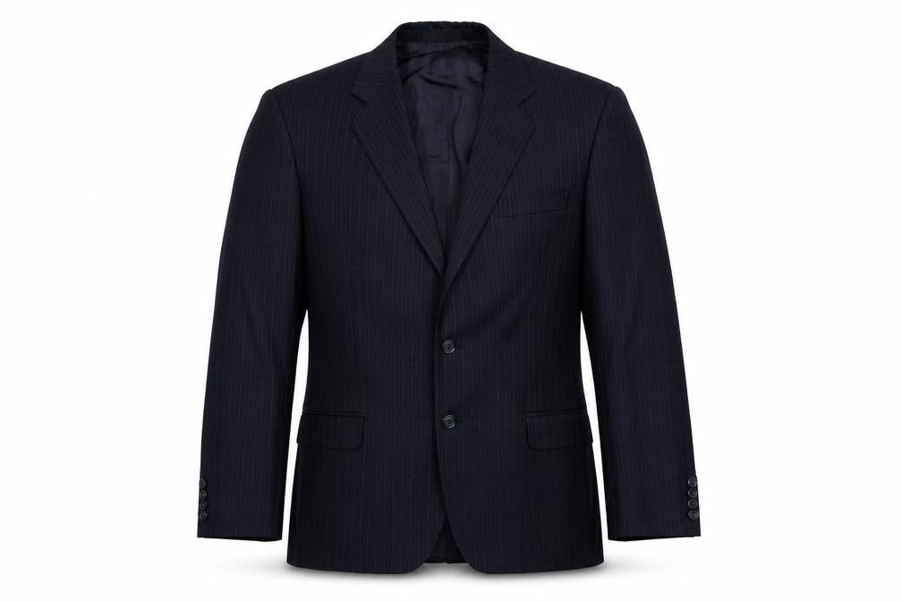 St Michael Mens Blue   Jacket Blazer Size 44