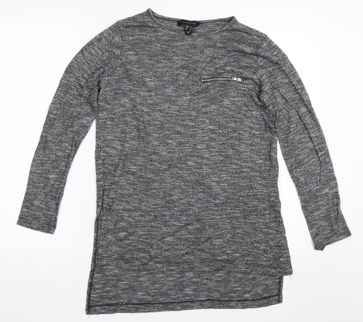 Primark Womens Grey   Pullover Jumper Size 10