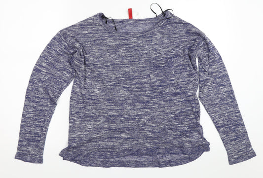 H&M Womens Blue   Pullover Jumper Size S