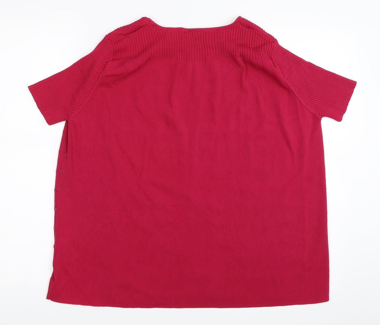 Al Paradise Womens Pink   Pullover Jumper Size L