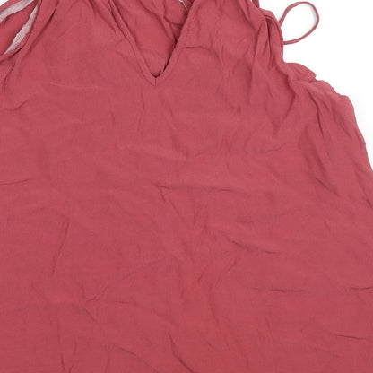 Preloved Warehouse Womens Pink   Basic Blouse Size 14 - Label