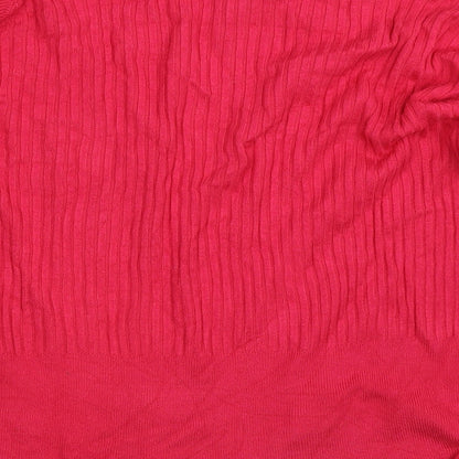 Marks & Spencer Womens Pink   Pullover Jumper Size 14