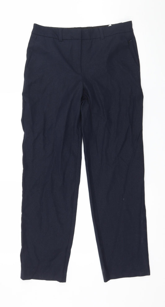 Marks and Spencer Womens Blue   Trousers  Size 8 L27 in