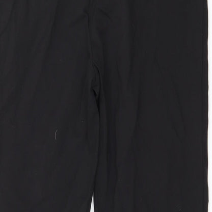 Warehouse Womens Black   Trousers  Size 12 L27 in