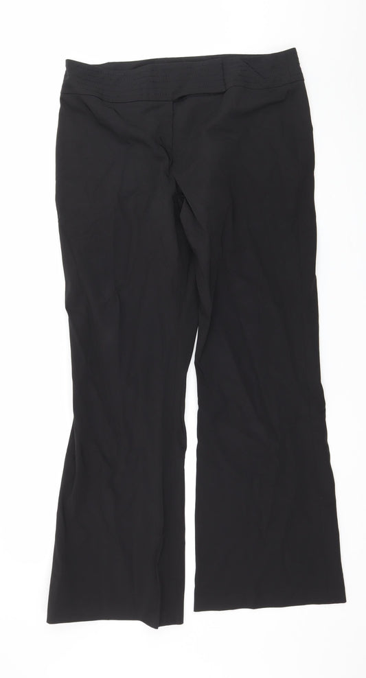 Etam Womens Black   Trousers  Size 14 L30 in