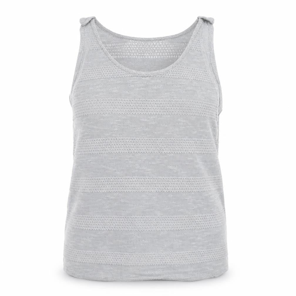 Topshop Womens Green  Knit Basic Tank Size 14