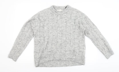 Preloved Preworn Mens Grey   Pullover Jumper Size S - Front