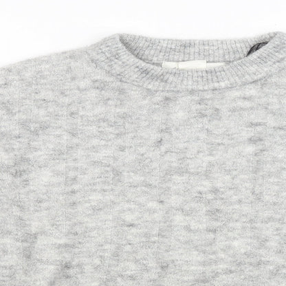 Preloved Preworn Mens Grey   Pullover Jumper Size S - Detail