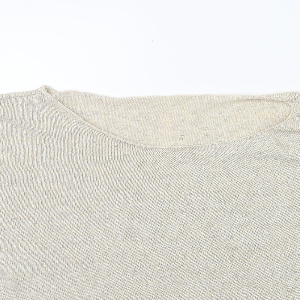 Preworn Womens Beige   Pullover Jumper Size S