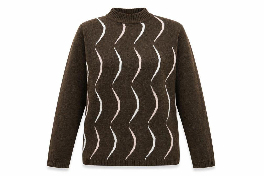 Preworn Womens Brown   Pullover Jumper Size 14