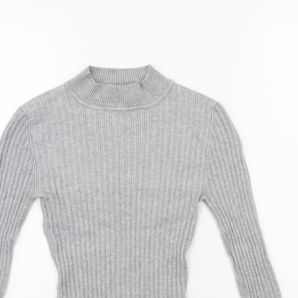 Atmosphere Womens Grey  Knit Pullover Jumper Size 12
