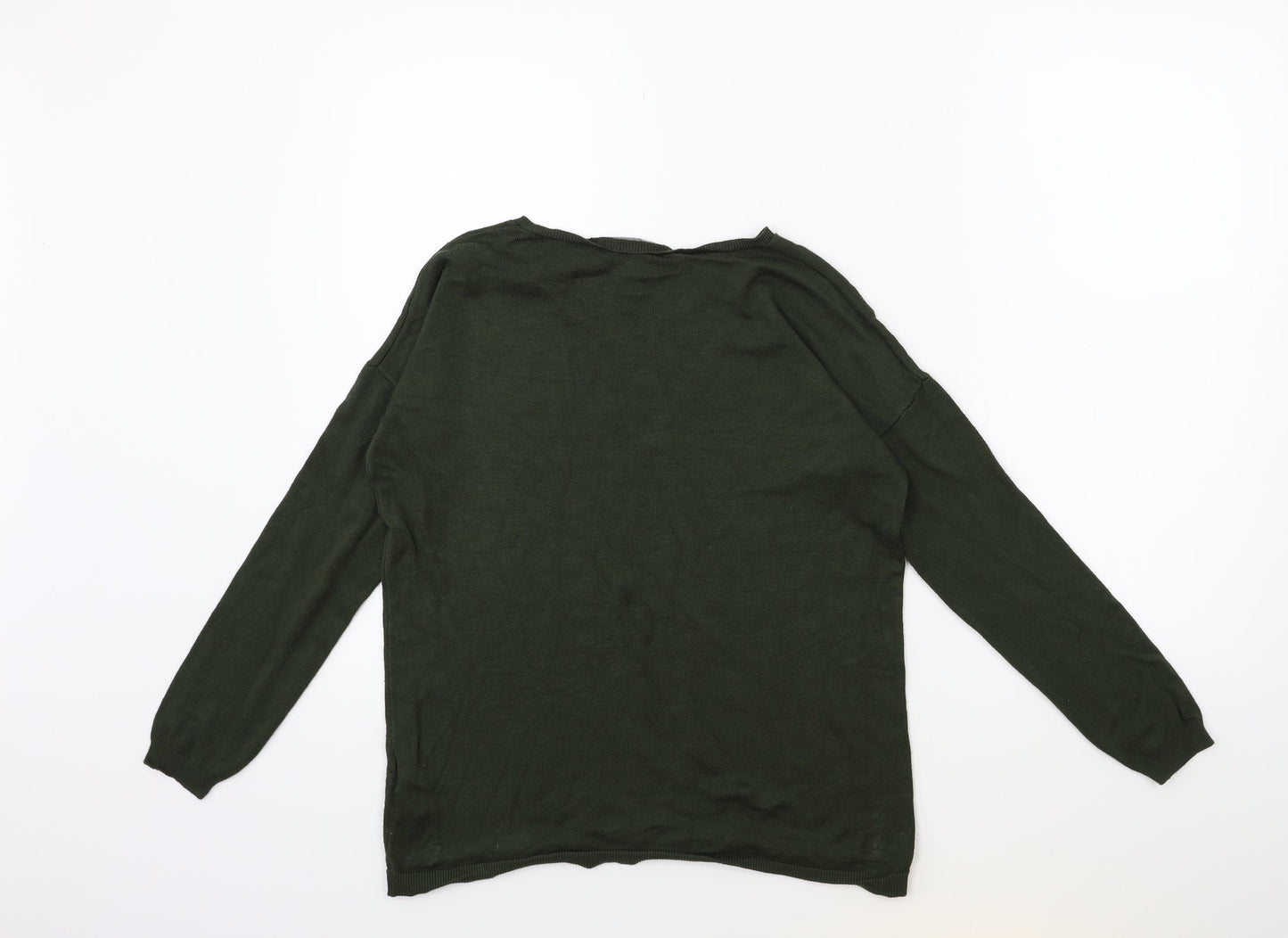 Atmosphere Womens Green  Knit Pullover Jumper Size 10