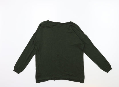 Atmosphere Womens Green  Knit Pullover Jumper Size 10