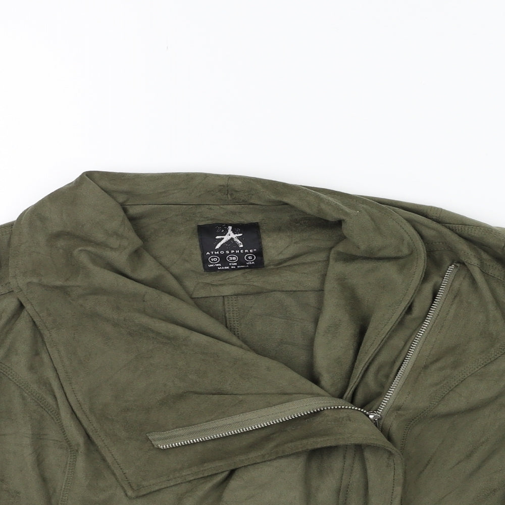 Atmosphere Womens Green   Jacket  Size 10