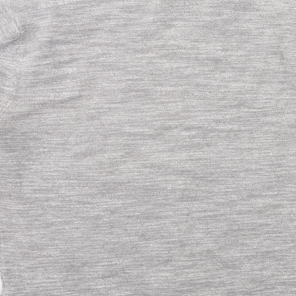 NEXT Mens Grey  Knit Pullover Jumper Size S