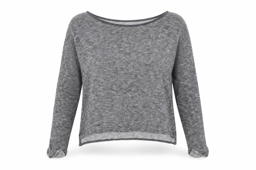 H&M Womens Grey  Knit Pullover Jumper Size 10