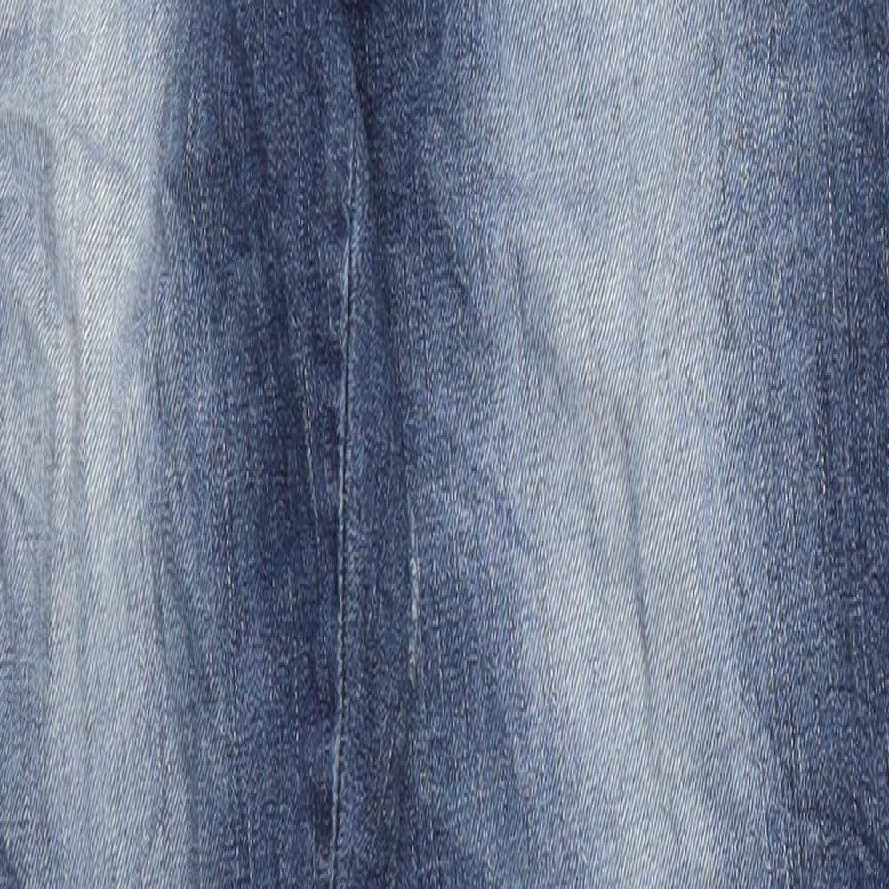 Preworn Womens Blue  Denim Skinny Jeans Size 32 in L31 in