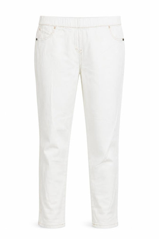 Preworn Womens White  Denim Jegging Jeans Size 30 in L26 in