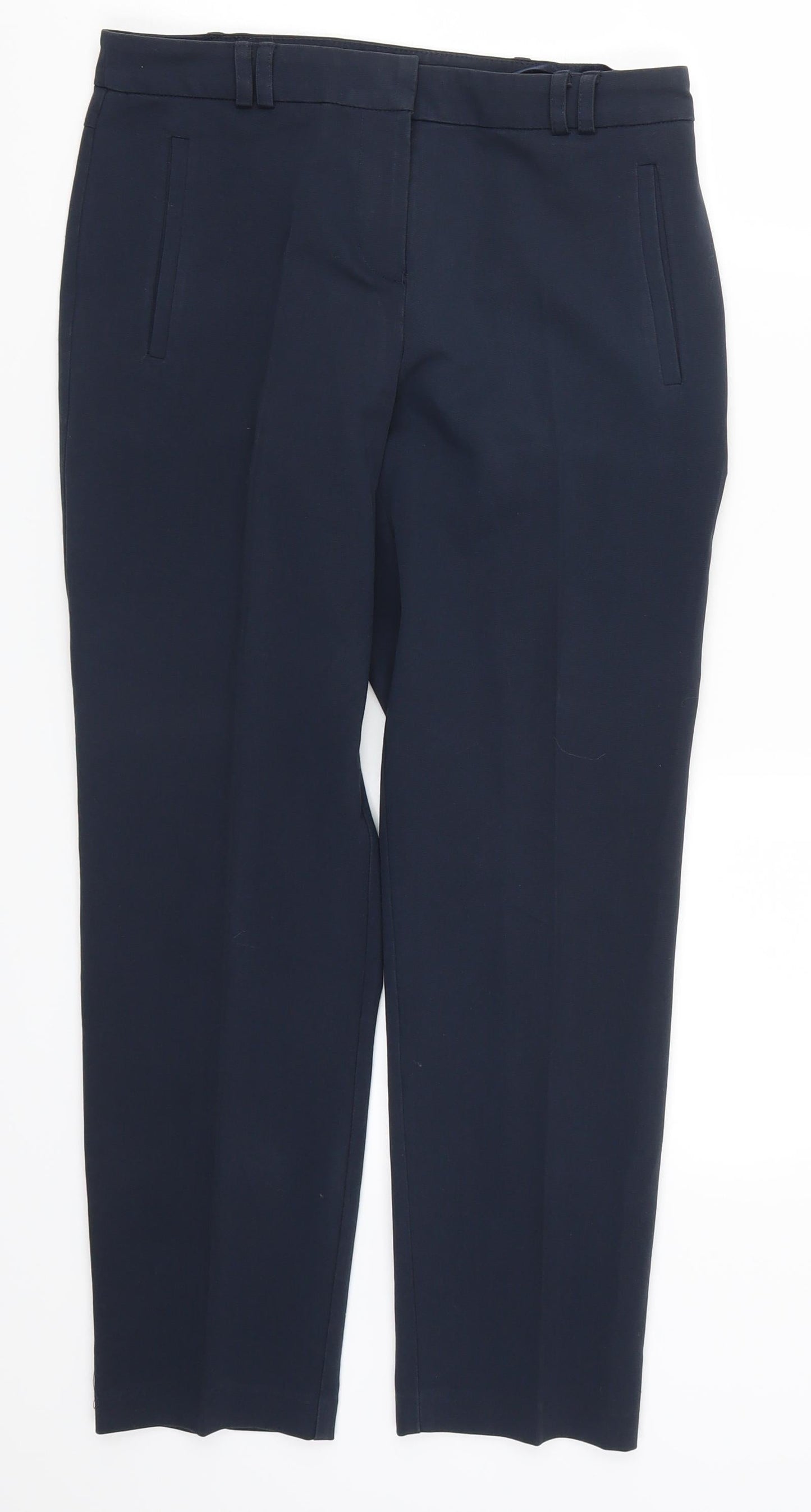 Topshop Womens Blue   Trousers  Size 8 L25 in