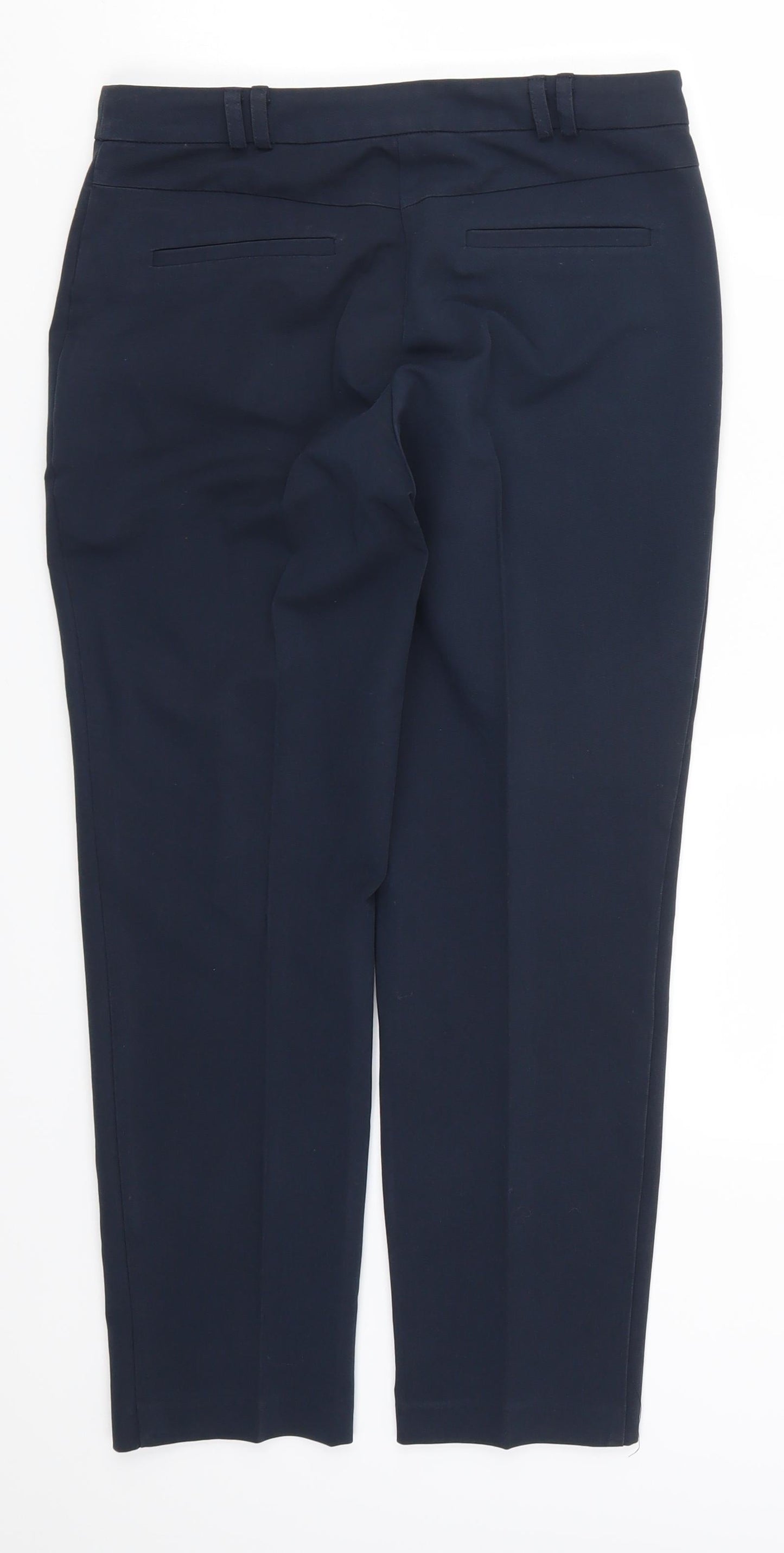 Topshop Womens Blue   Trousers  Size 8 L25 in