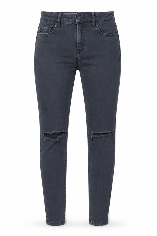 Topshop Womens Blue  Denim Skinny Jeans Size 26 in L26 in