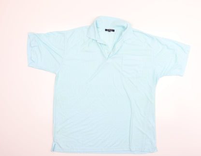 Preloved J.J.Willis Womens Blue   Basic Polo Size 2XL - Front