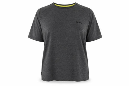 Slazenger Womens Grey   Basic T-Shirt Size XL