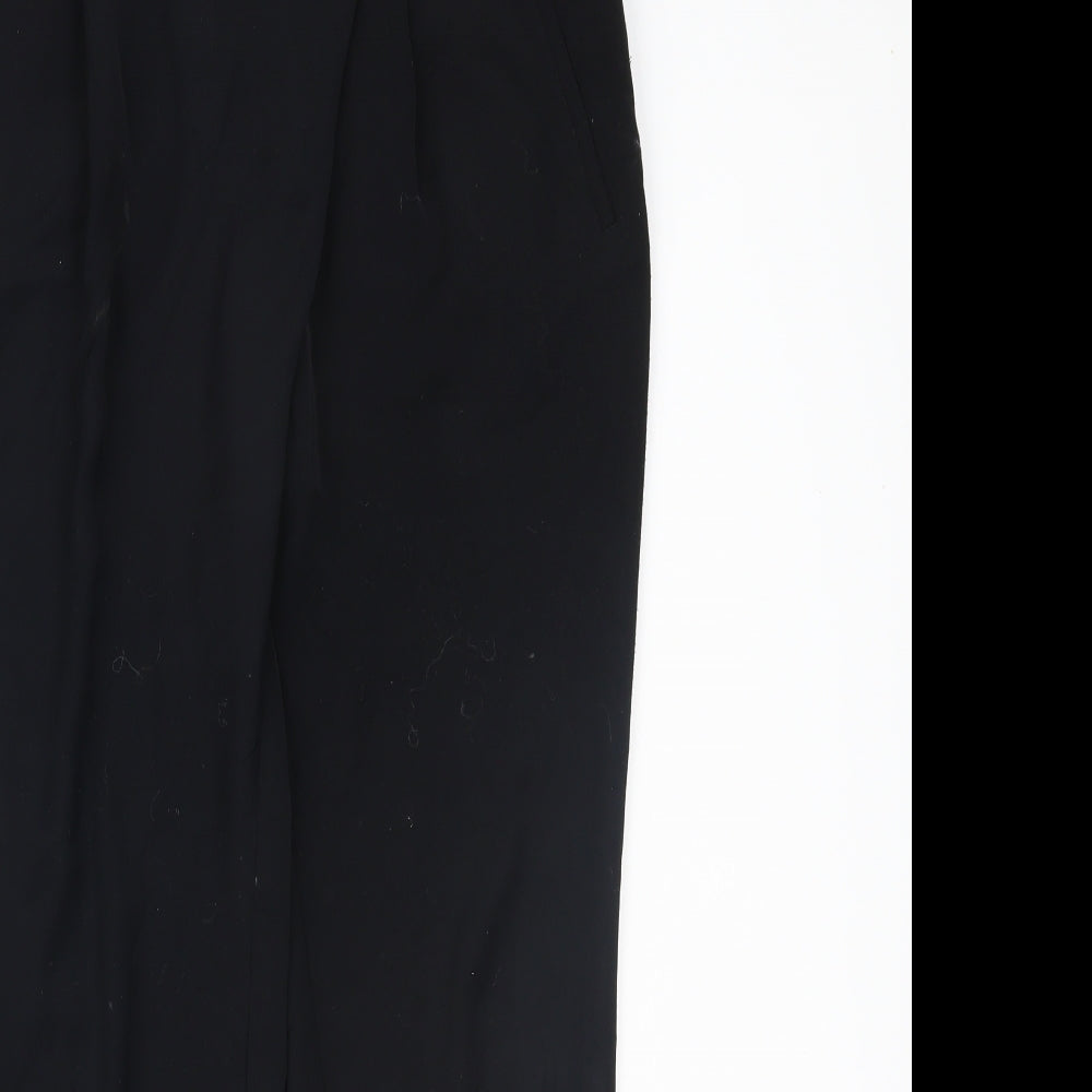 Marks and Spencer Womens Black   Trousers  Size 12 L28 in