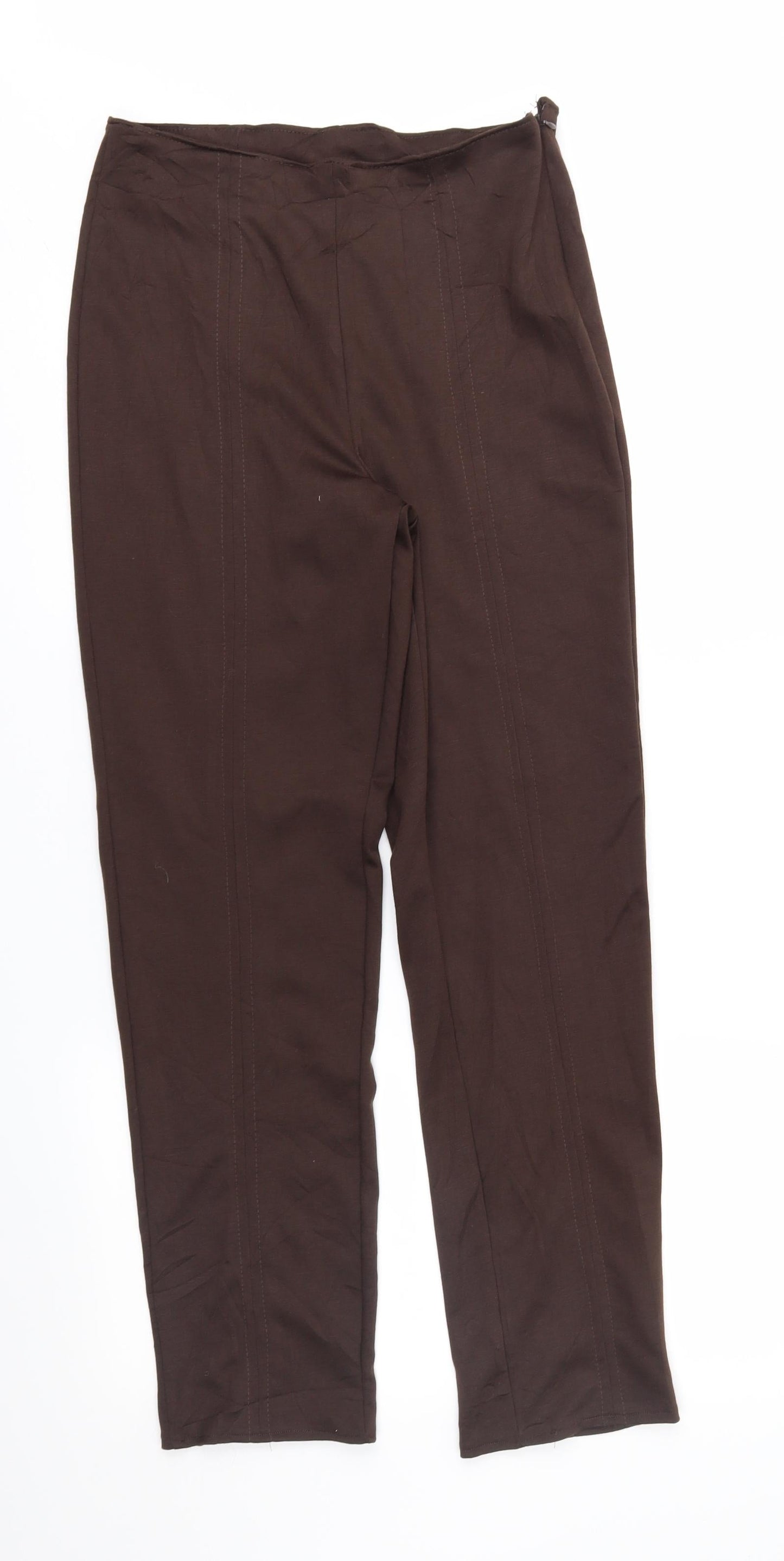 Preworn Womens Brown   Trousers  Size 30 in L29 in