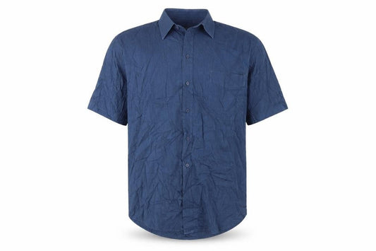 Essentials Mens Blue    Button-Up Size 16.5