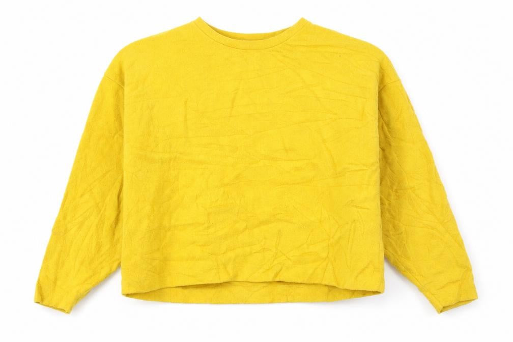Stradivarius Womens Yellow   Pullover Jumper Size M