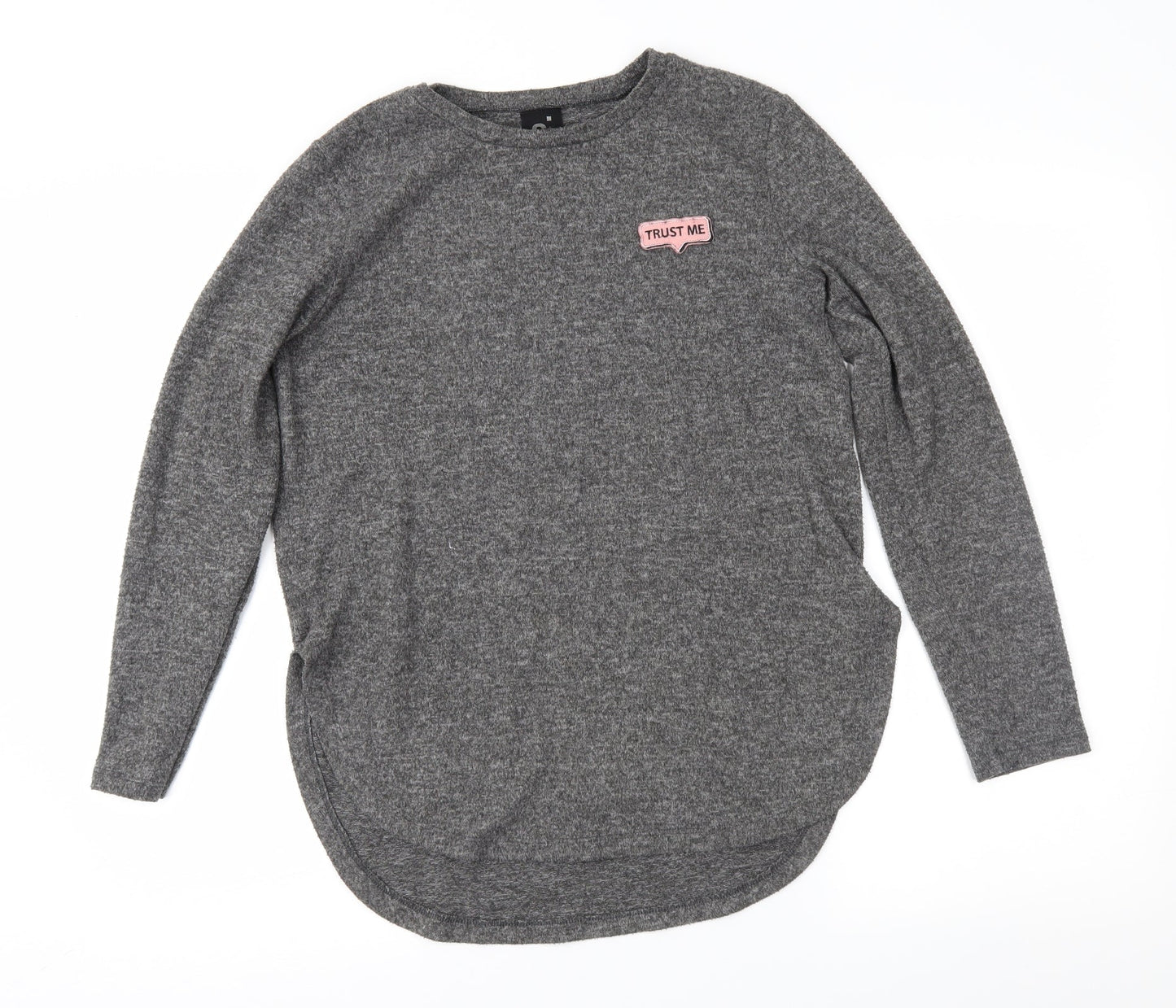 Sinsay Womens Grey   Pullover Jumper Size S