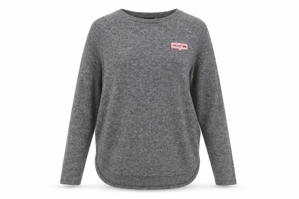 Sinsay Womens Grey   Pullover Jumper Size S