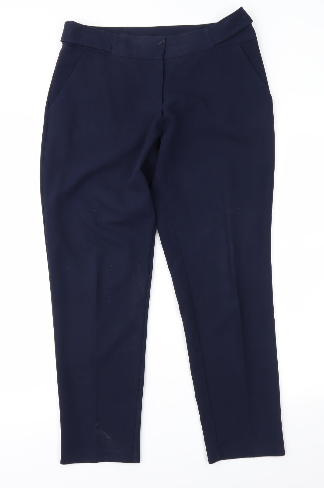 Dorothy Perkins Womens Blue   Trousers  Size 10 L27 in