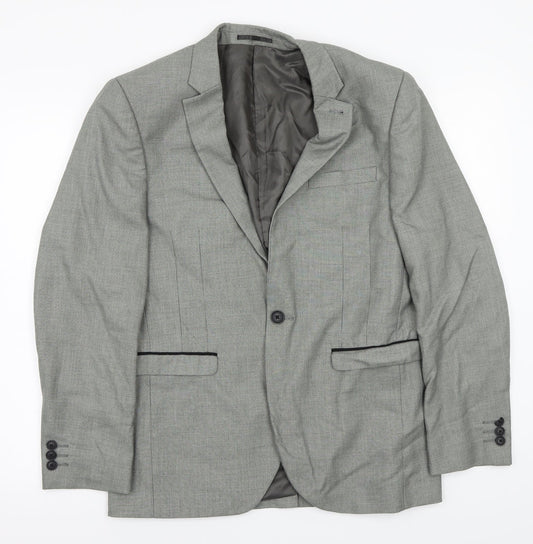 NEXT Mens Grey   Jacket Suit Jacket