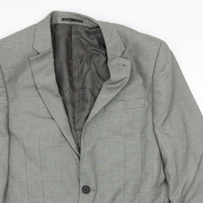 Next Mens Grey   Jacket Suit Jacket